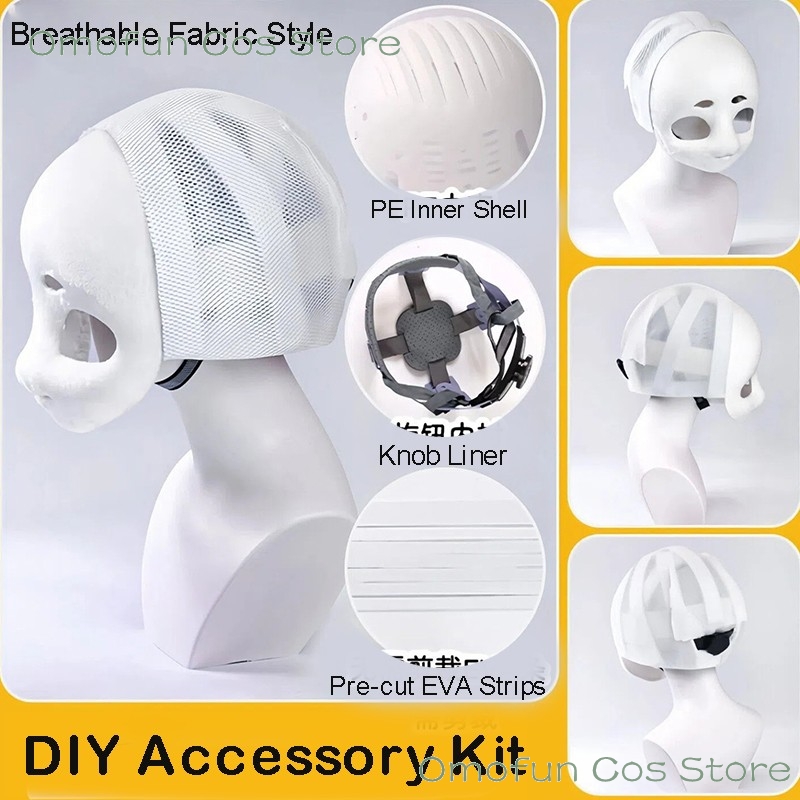 Anime Cosplay Mask - Materiały DIY do Fursuit Kigurumi: Nakrycie
