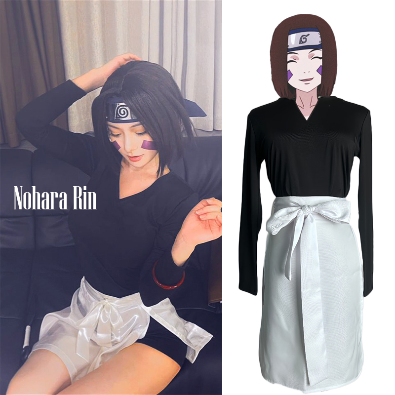 Anime Cosplay Photoshoot - Japońskie Ninja Anime Nohara Rin Cosplay