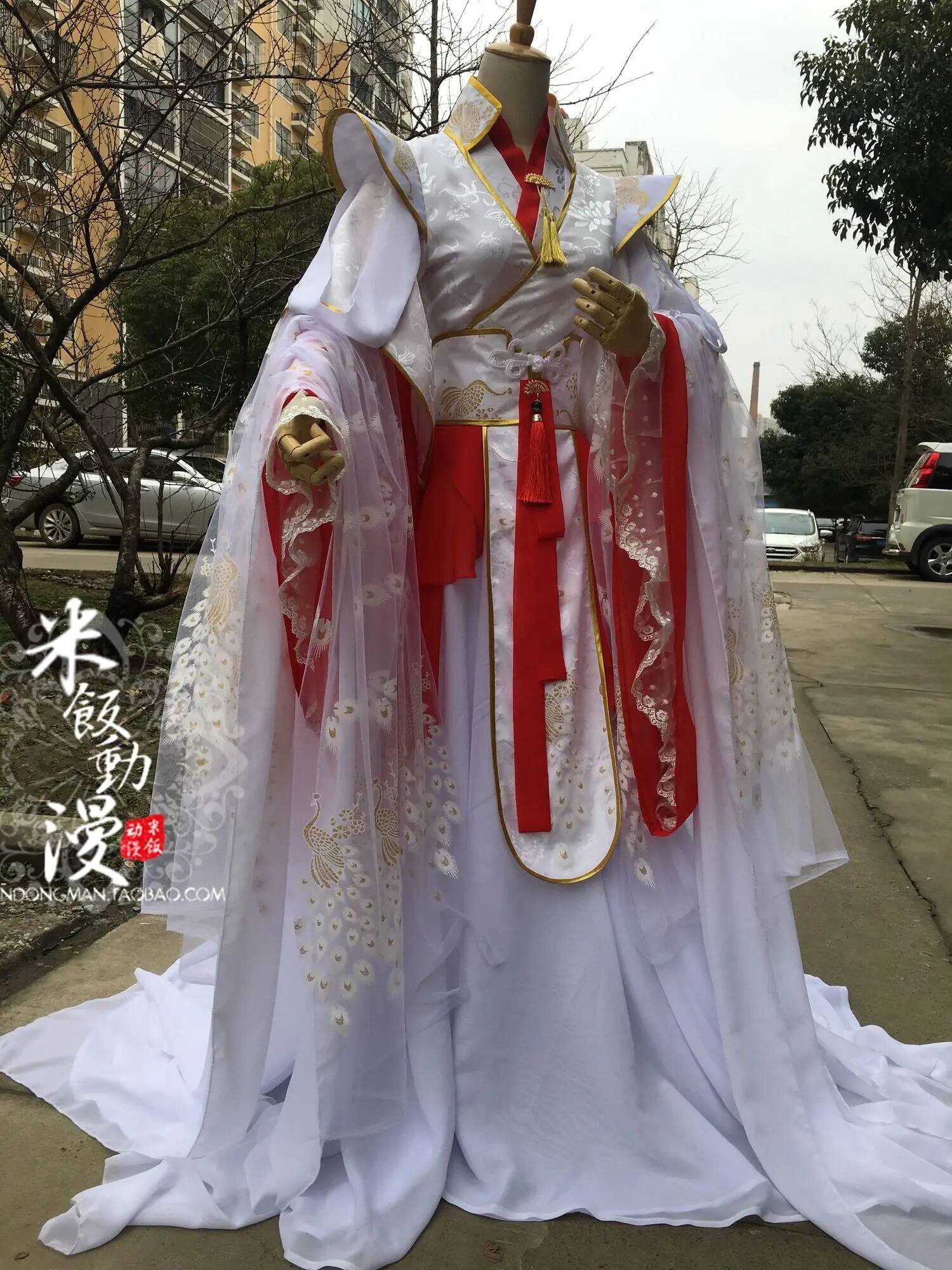 Anime Cosplay Red - Oficery błogosławiają księcia Yue Heavenly Shen