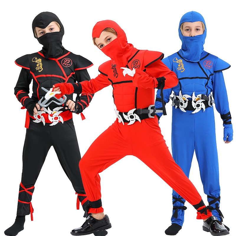 Anime Cosplay Ideas Male - Strój Ninja Deluxe dla Chłopców z