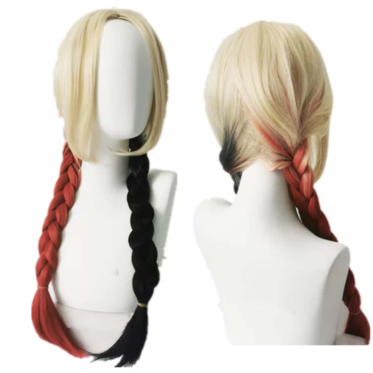 Anime Cosplay Red Hair - Peruka cosplayowa dla kobiet Quinn Harley