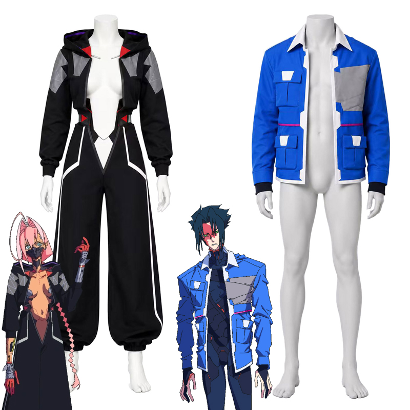 Anime Yang Cosplay - Kombinezon i kurtka cargo cosplay D