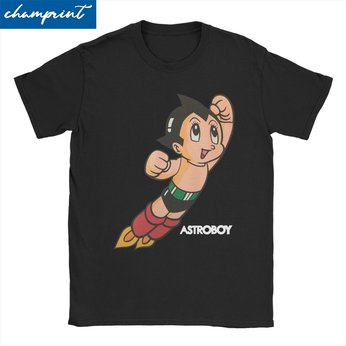 Anime Cosplay Ideas Male - Astroboy Anime Robot T-Shirt Męskie Damskie