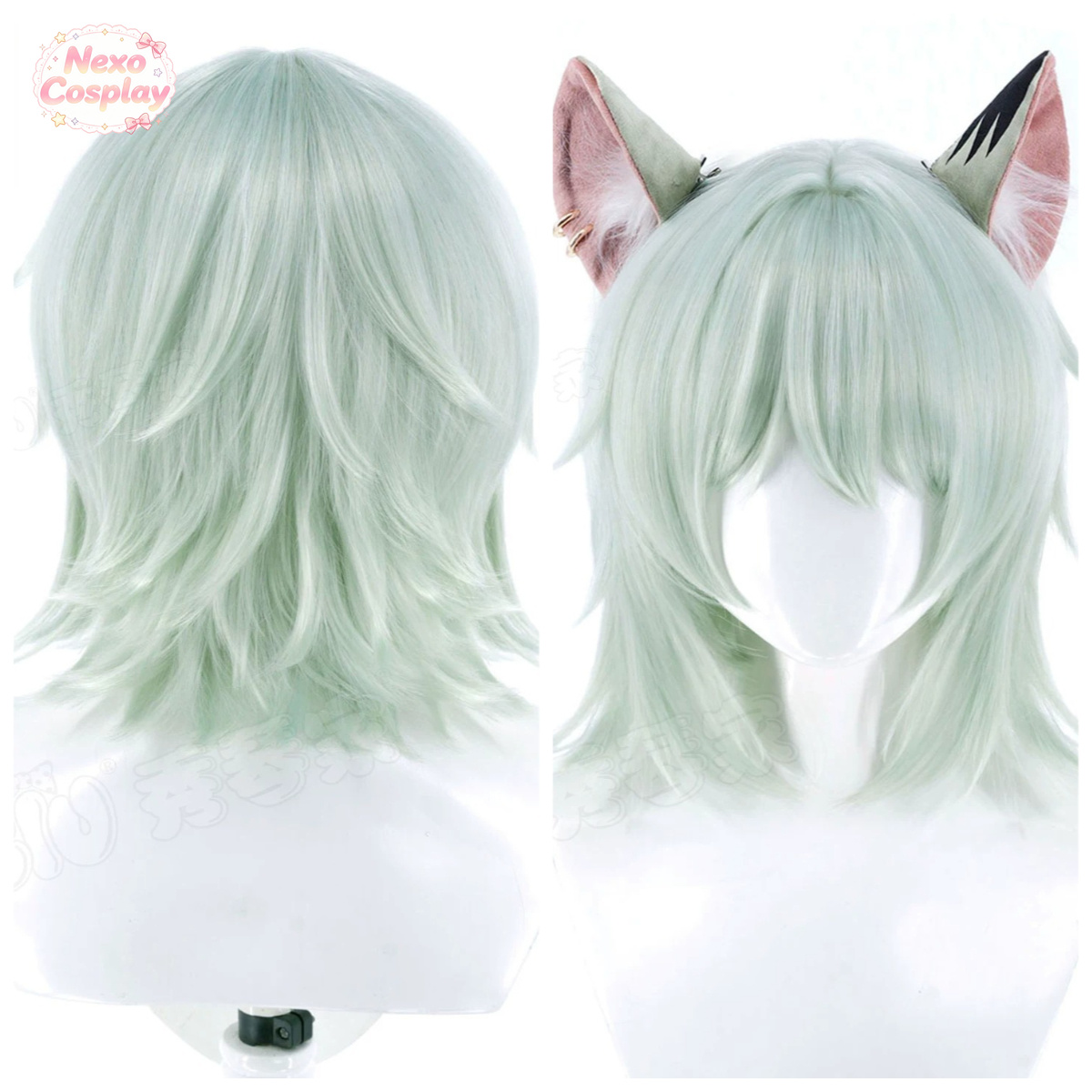 Anime Cosplay Cat - Peruka do cosplayu Chainsmoker Cat Yani-Neko,