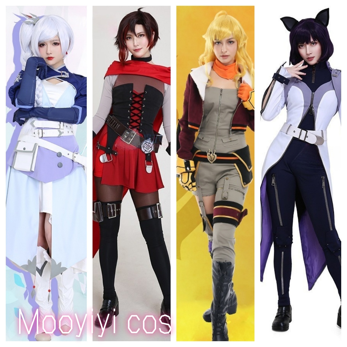 Anime Yang Cosplay - Mooyiyi cos nowy Weiss/Ruby/Yang Xiao Long/Blake
