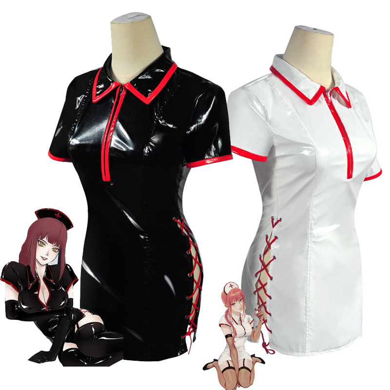 Anime Cosplay Nurse - Anime Chainsaw Man przebranie na karnawał