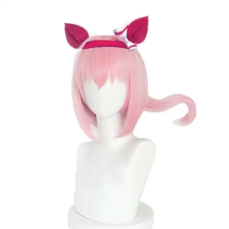 Anime Cosplay Party - Peruka Cosplay Uma Musume Haru Urara,