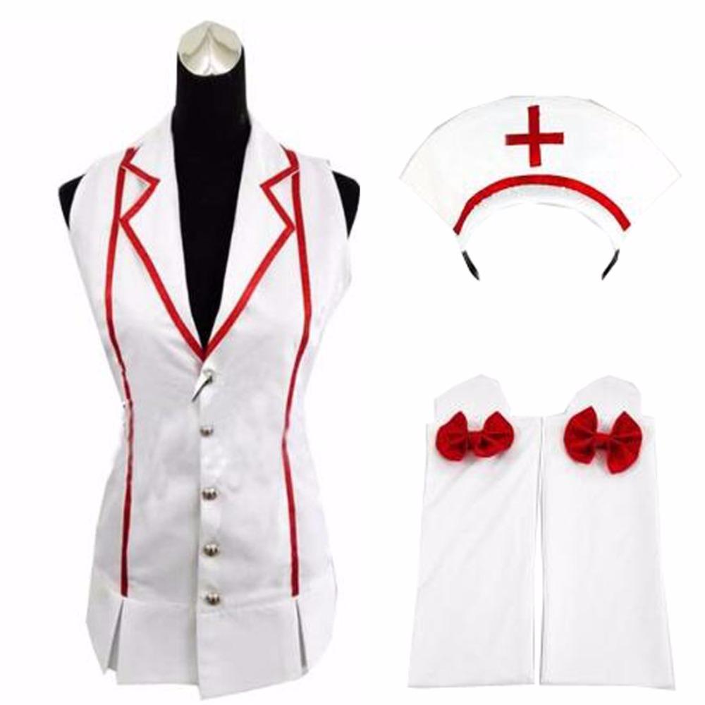 Anime Cosplay Nurse - Kostium Cosplay Lol Akali Nurse Halloween