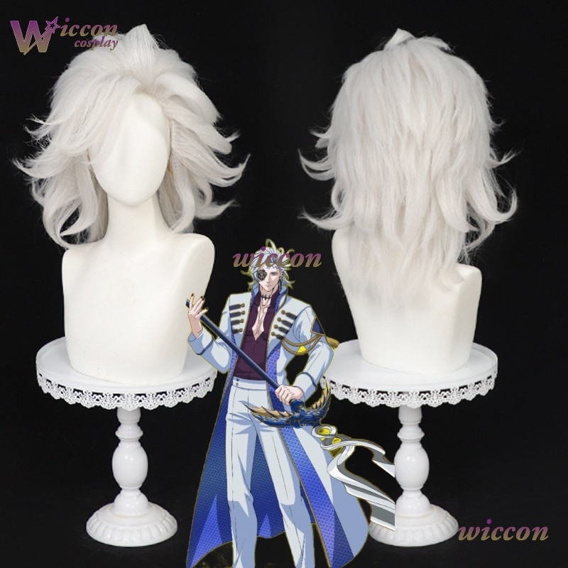 Peruka CosrR Anime Record Of R – Cosplay Anime White Hair recenzja i cena