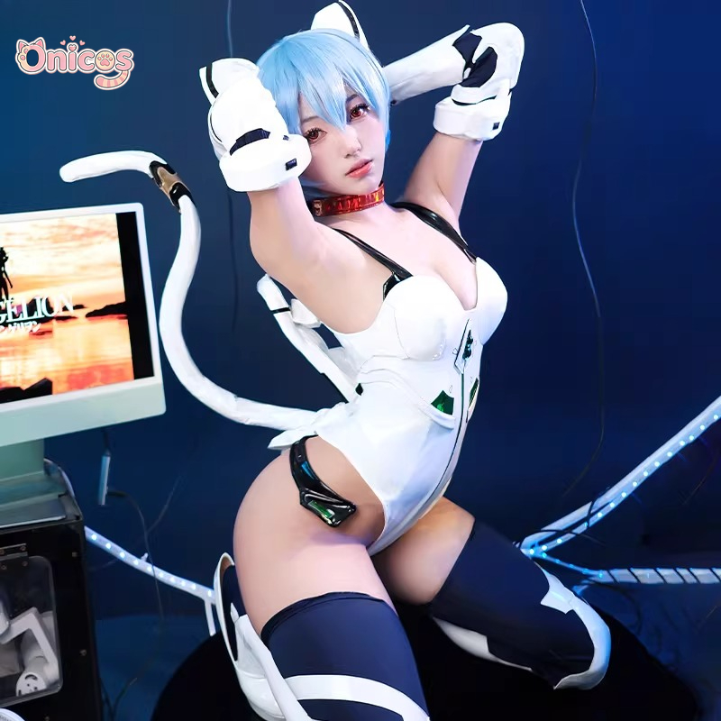 Kostium cosplay Ayanami Rei z  – Anime Cosplay Cat recenzja i cena
