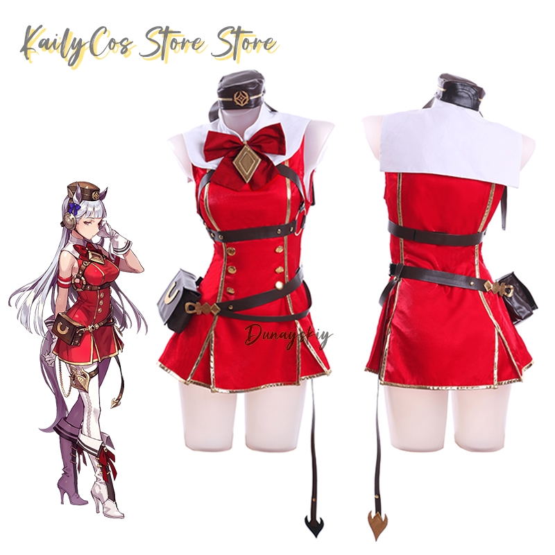 Peruka, kapelusz, uszy, ogon,  – Anime Cosplay Red recenzja i cena