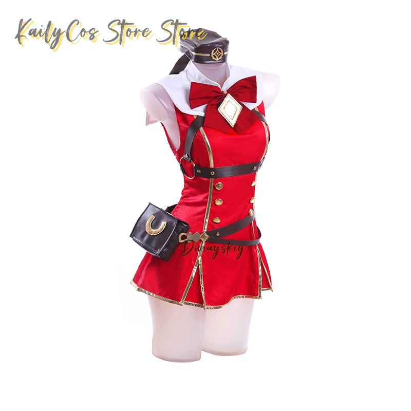 Peruka, kapelusz, uszy, ogon,  – Anime Cosplay Red recenzja i cena