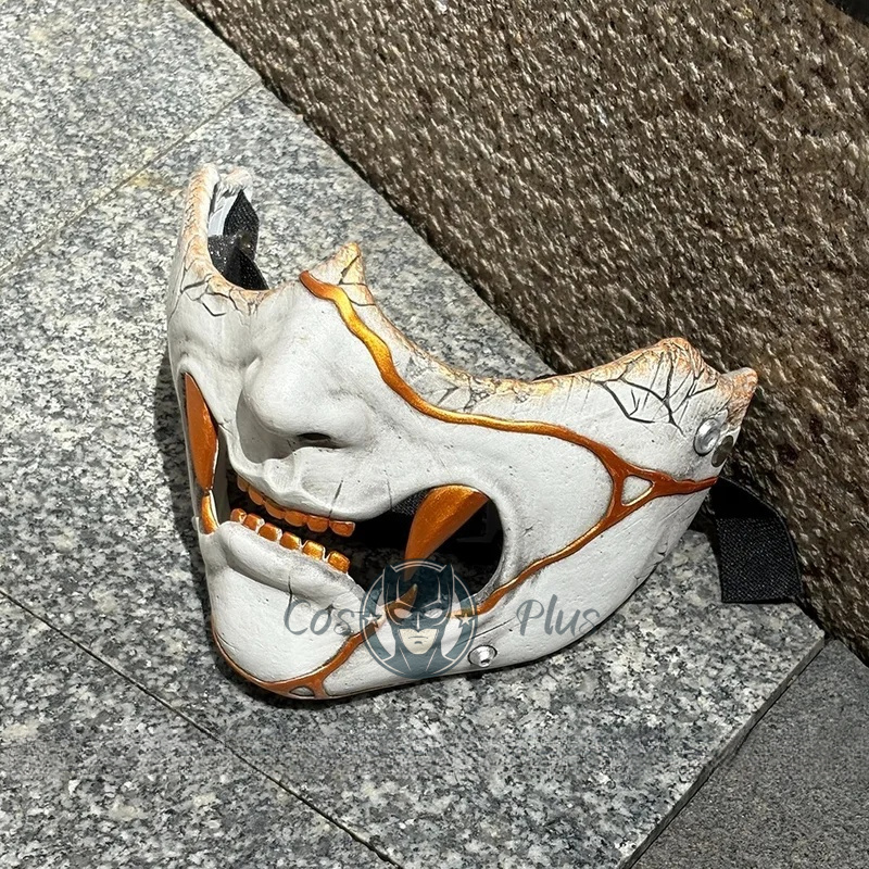 Maska Ghost of Yotei Atsu, rek – Anime Cosplay Mask recenzja i cena