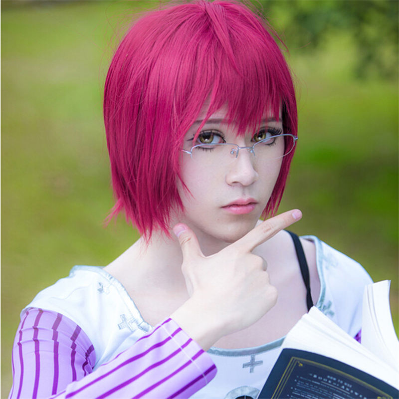 Peruka Cosplay Anime Goat's Si – Anime Cosplay Red Hair recenzja i cena