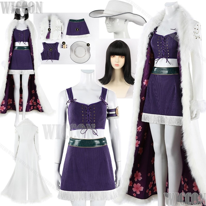 Kostium cosplay Nico z filmu a – Cosplay Anime White Hair recenzja i cena