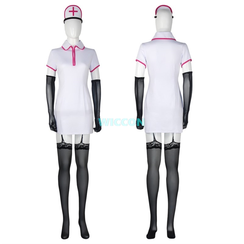 Kostium Cosplay Anime Chainsaw – Anime Cosplay Nurse recenzja i cena