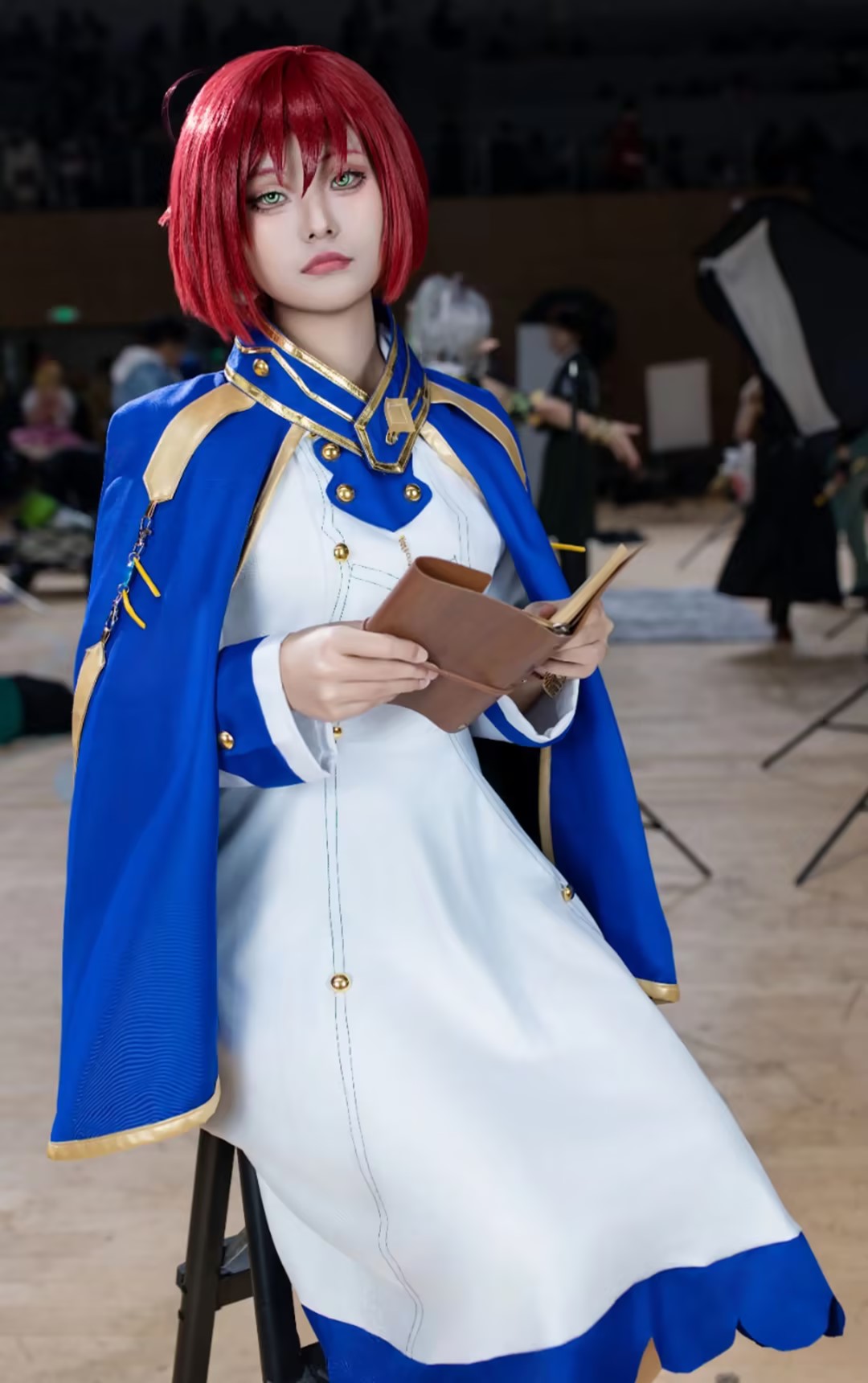 Kostiumy Shirayuki Cosplay Ani – Anime Cosplay Red Hair recenzja i cena