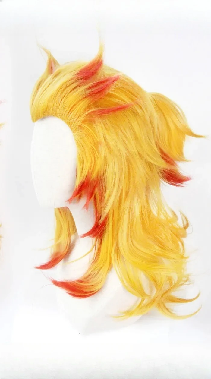 Peruka Rengoku Kyoujurou Kimet – Anime Cosplay Red Hair recenzja i cena