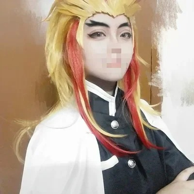Peruka Rengoku Kyoujurou Kimet – Anime Cosplay Red Hair recenzja i cena
