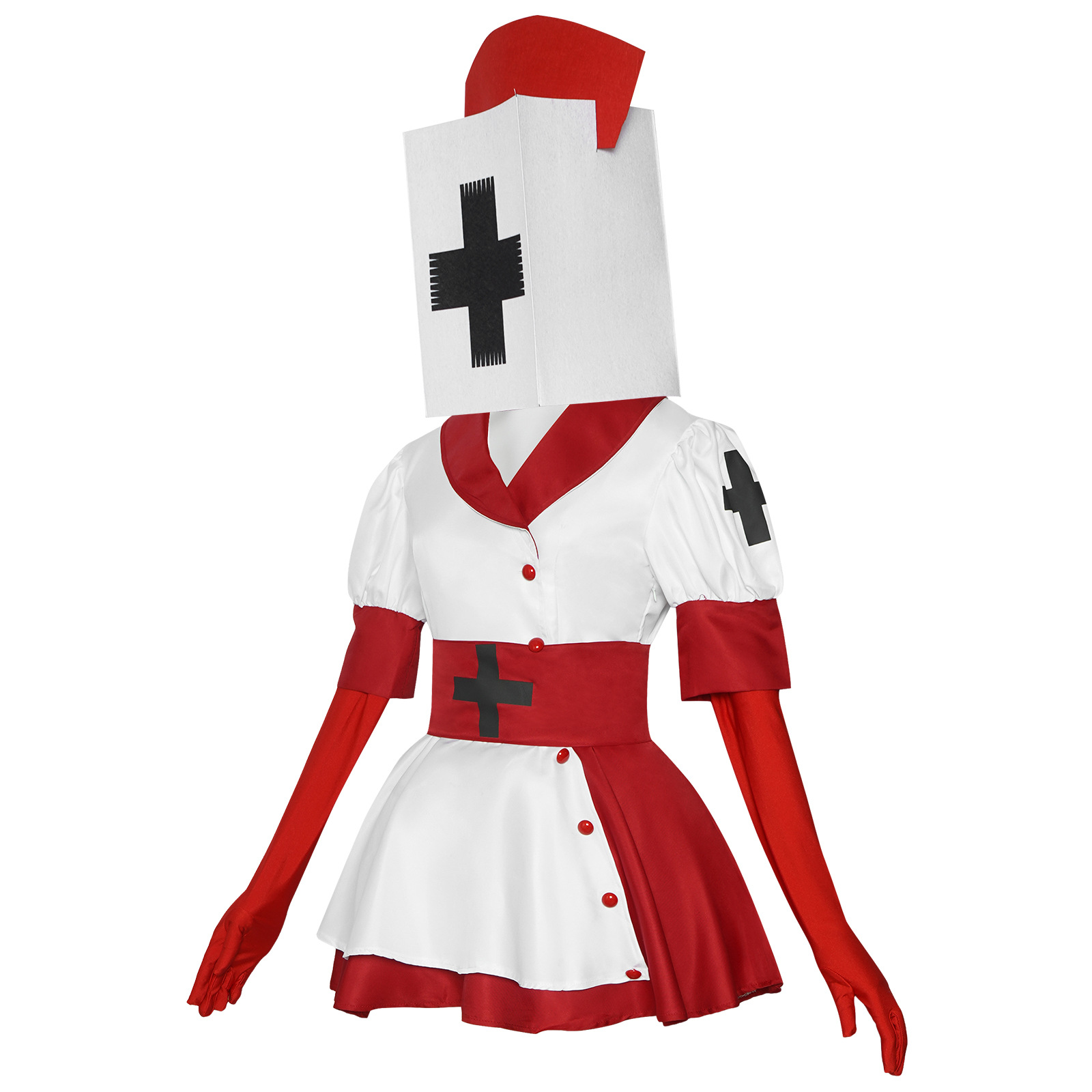 Kostium Cosplay Pielęgniarki R – Anime Cosplay Nurse recenzja i cena