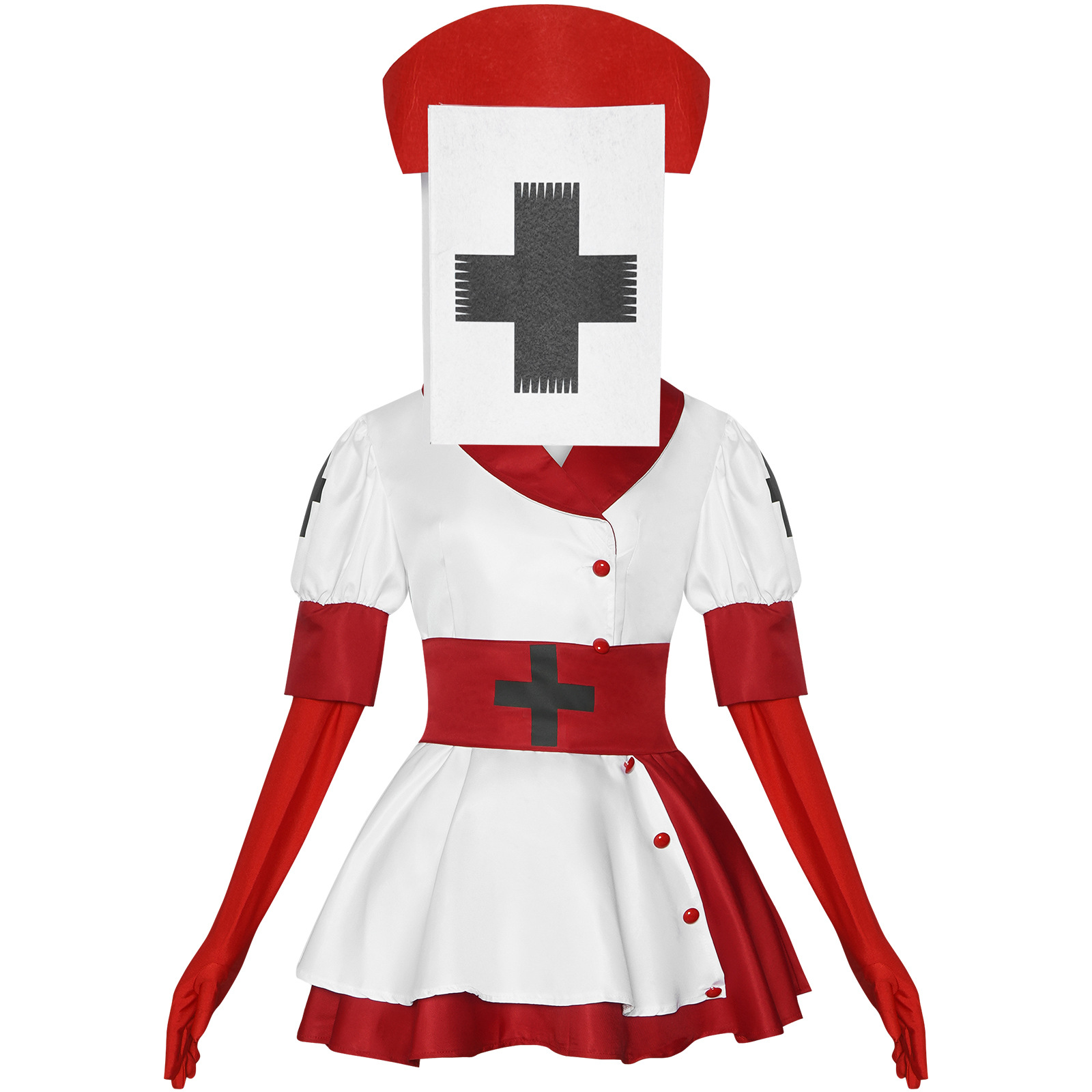Kostium Cosplay Pielęgniarki R – Anime Cosplay Nurse recenzja i cena