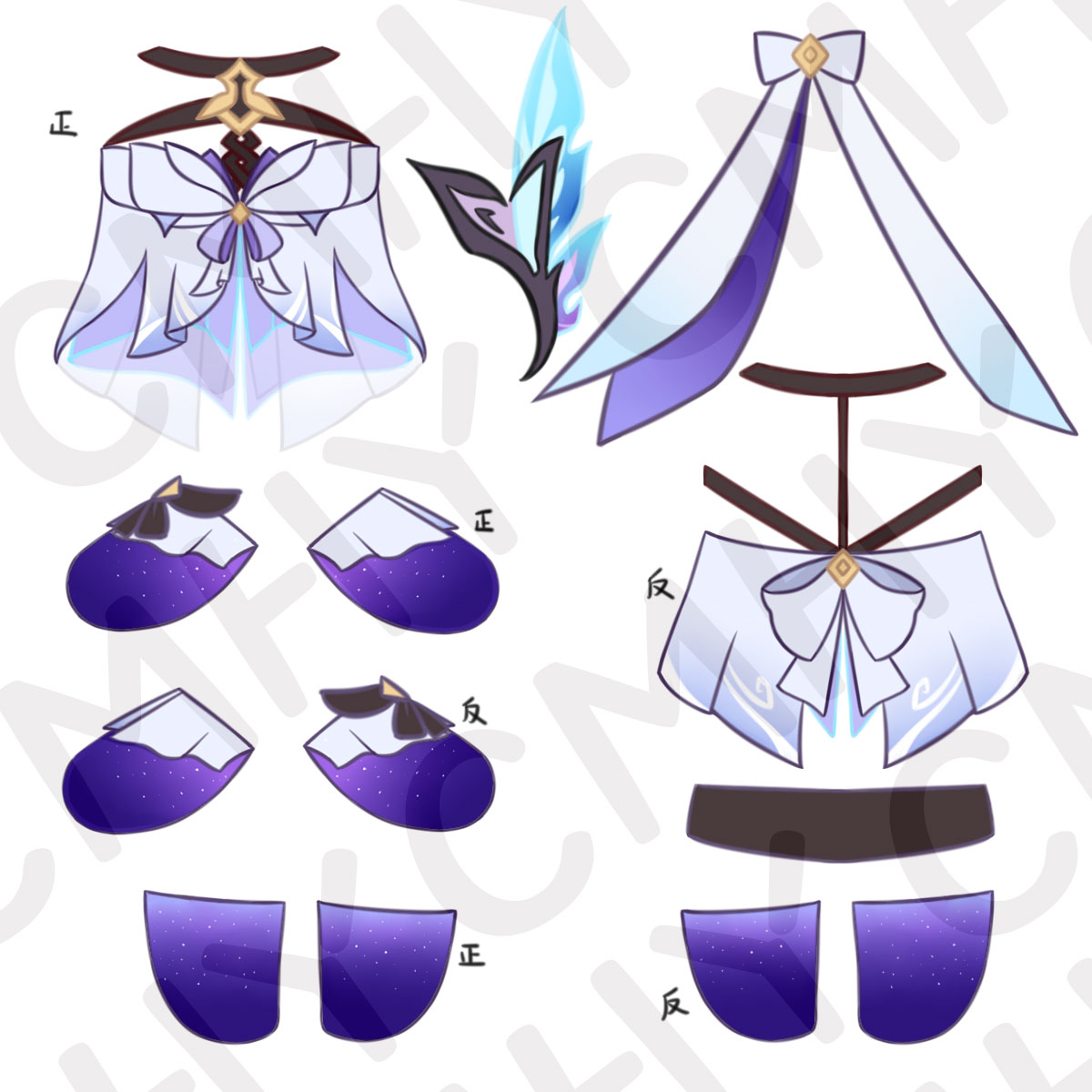 Gra Genshin Impact Skirk Kot H – Anime Cosplay Cat recenzja i cena
