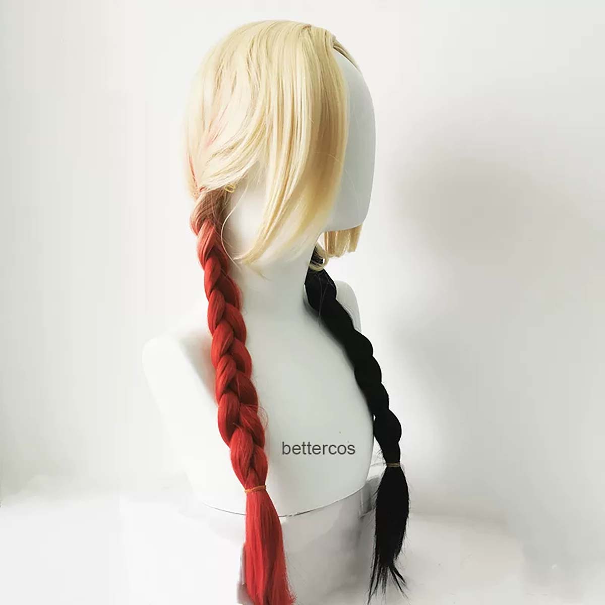 Peruka cosplayowa dla kobiet Q – Anime Cosplay Red Hair recenzja i cena