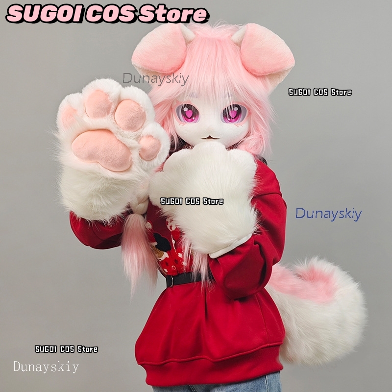 Maska Fursuit Kigurumi Urocza  – Anime Cosplay Mask recenzja i cena