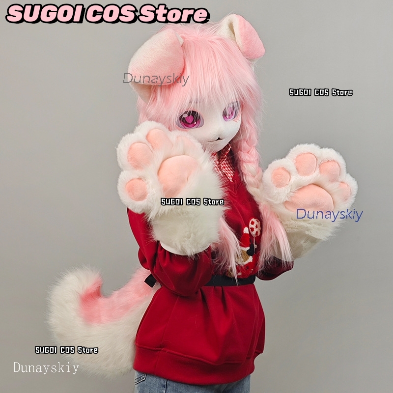 Maska Fursuit Kigurumi Urocza  – Anime Cosplay Mask recenzja i cena