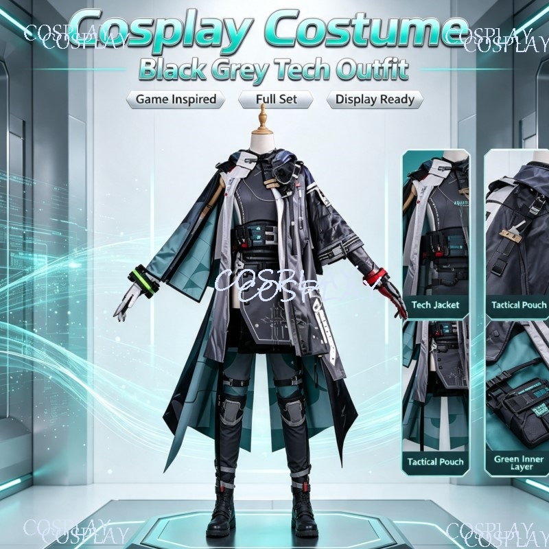 Kompletny strój cosplay Arcane – Anime Cosplay Photoshoot recenzja i cena