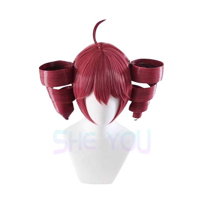 Peruka Anime Kasane Teto Cospl – Anime Cosplay Red Hair recenzja i cena