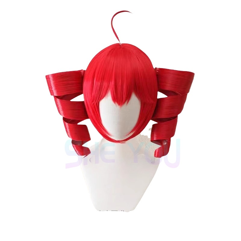 Peruka Anime Kasane Teto Cospl – Anime Cosplay Red Hair recenzja i cena