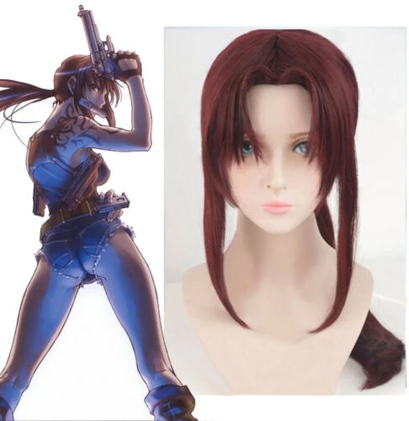 Nowa czarna laguna Rebecca Rev – Anime Cosplay Red Hair recenzja i cena