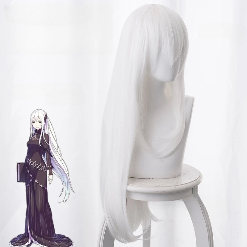 RE: ZERO zaczynając życie w in – Cosplay Anime White Hair recenzja i cena