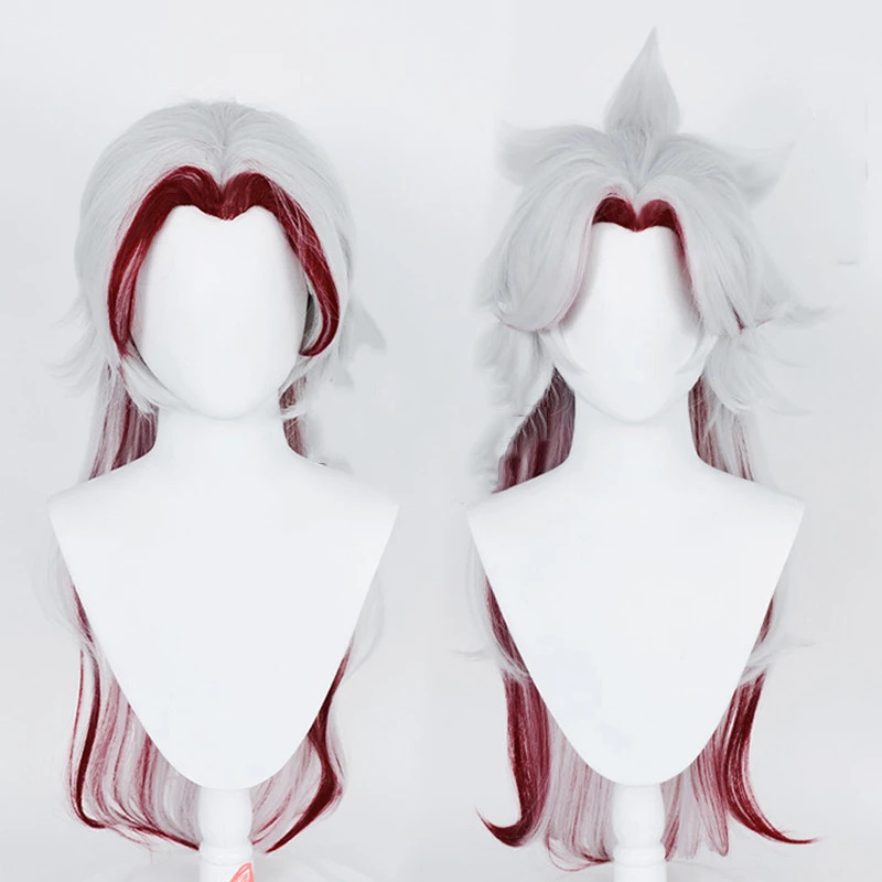 Peruka Cosplay Genshin Impact  – Anime Cosplay Red Hair recenzja i cena