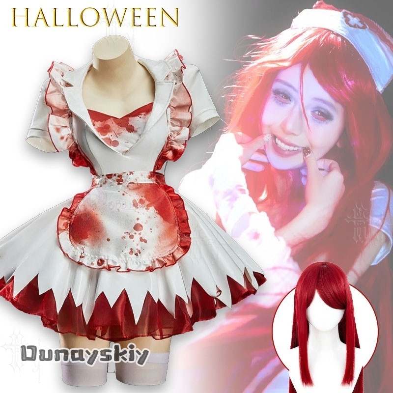OHaYo% Krwawa Pielęgniarka Fan – Anime Cosplay Nurse recenzja i cena
