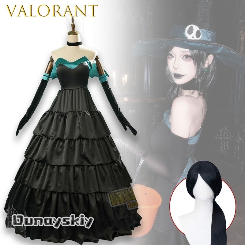 CR6.23*Valorant Halloween Sage – Anime Cosplay Nurse recenzja i cena