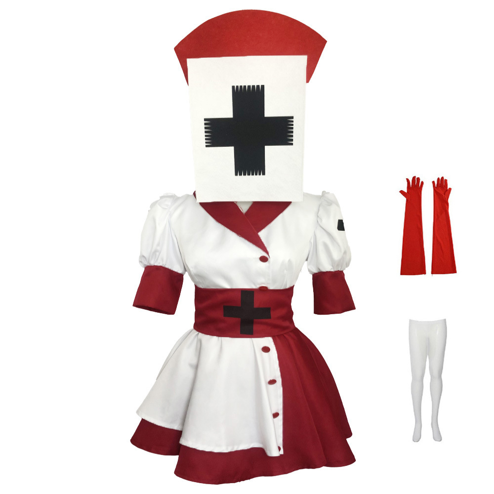 Kostium Cosplay Pielęgniarki R – Anime Cosplay Nurse recenzja i cena