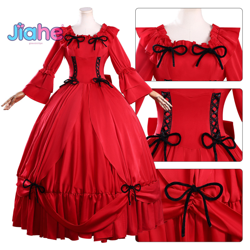 Kostium Cosplay Scarlett, czy  – Anime Cosplay Red recenzja i cena