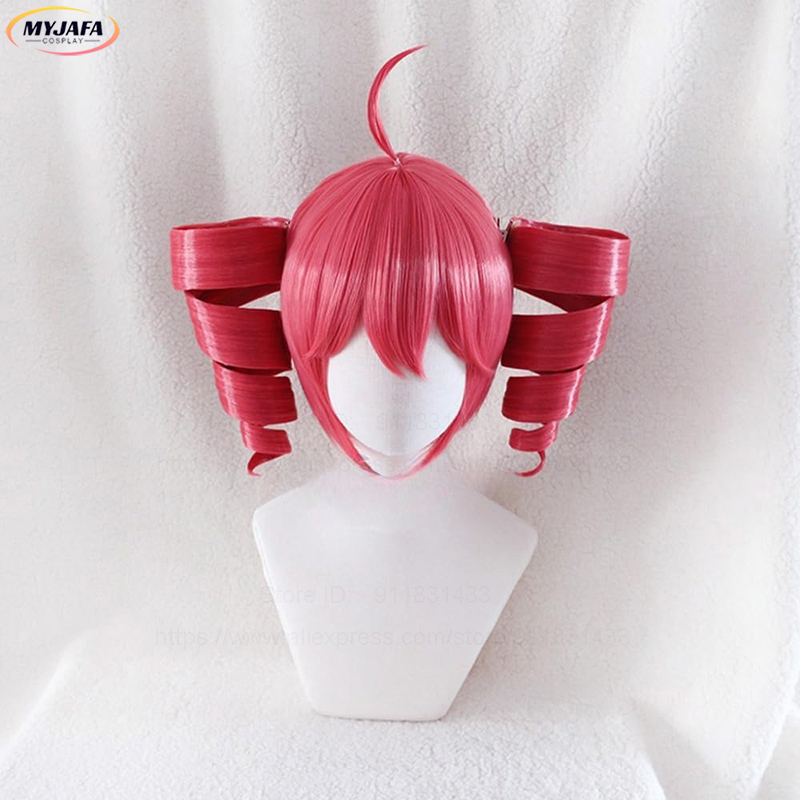 Peruka do cosplayu Anime Kasan – Anime Cosplay Red Hair recenzja i cena