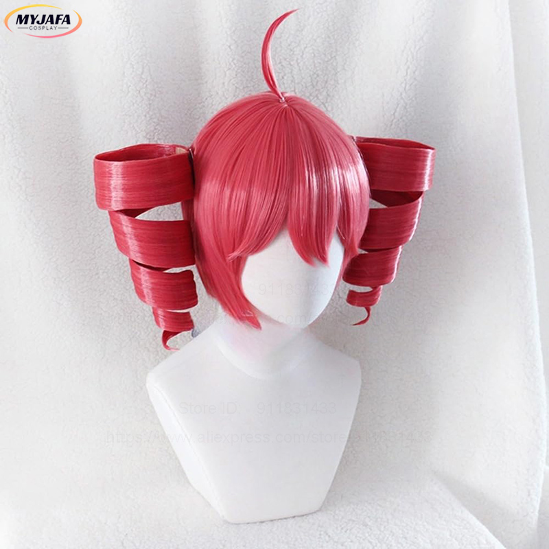 Peruka do cosplayu Anime Kasan – Anime Cosplay Red Hair recenzja i cena