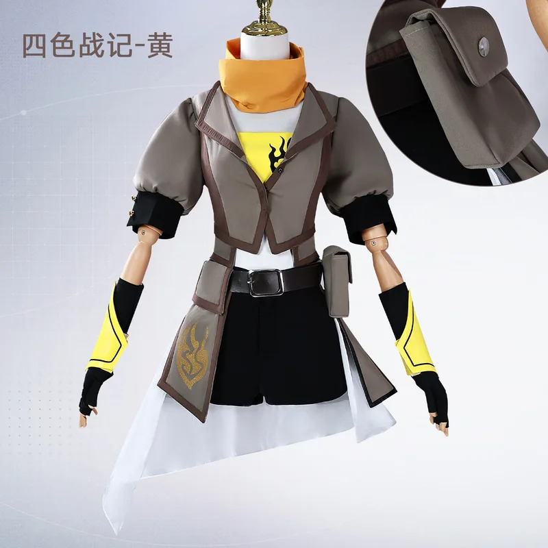 25COSRWBY 2025 Cosplay Żółty T – Anime Yang Cosplay recenzja i cena