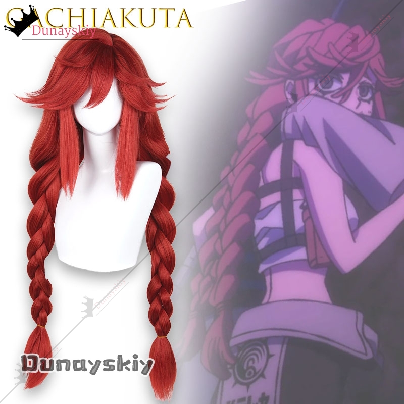 Peruka Cosplay YiNuo@GACHIAKUT – Anime Cosplay Red Hair recenzja i cena