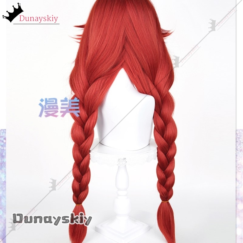 Peruka Cosplay YiNuo@GACHIAKUT – Anime Cosplay Red Hair recenzja i cena